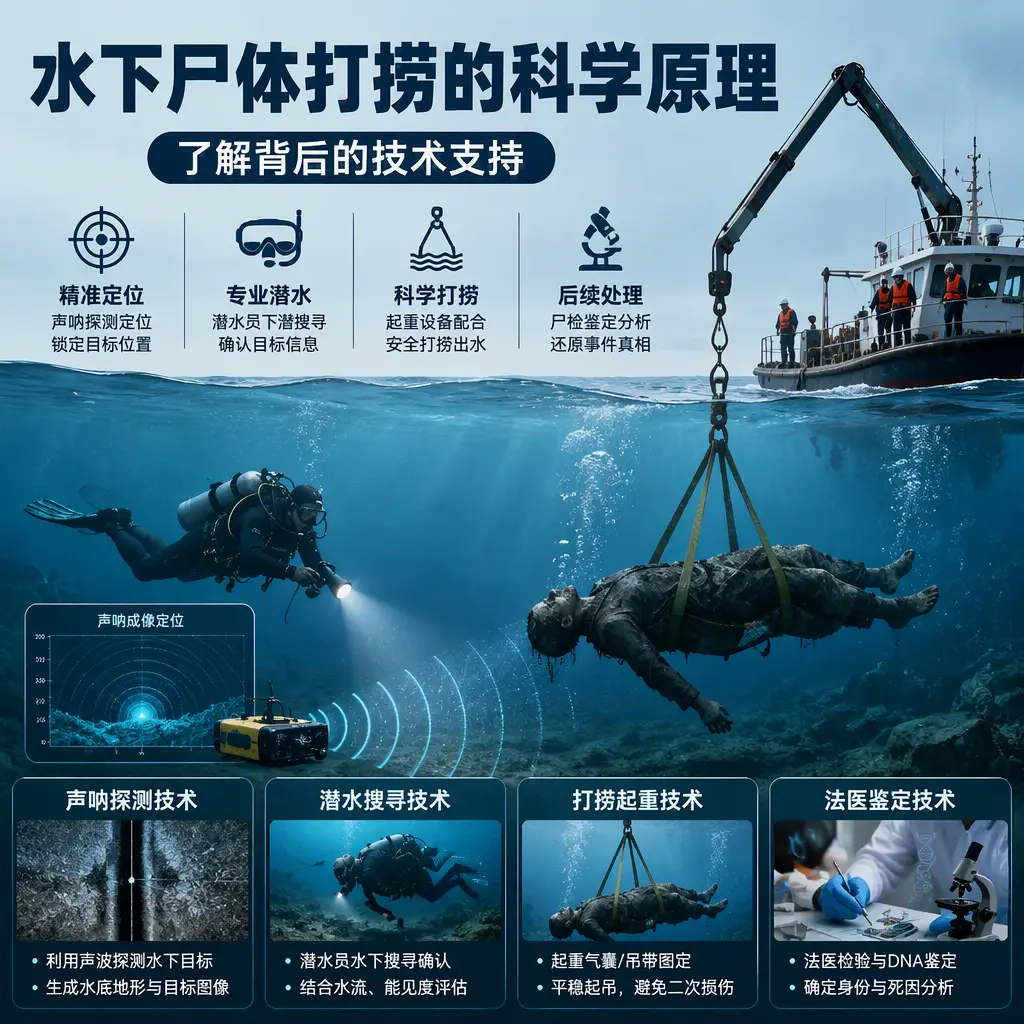 济源水下尸体打捞的科学原理，了解背后的技术支持